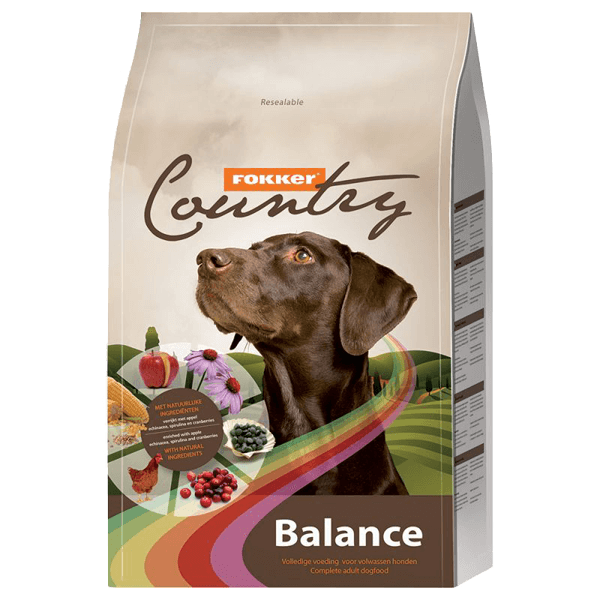 Fokker country Balance Dog - Huisdiervoordeelshop, de goedkope dierenwinkel. goedkope-hondenvoer-fokker-balance