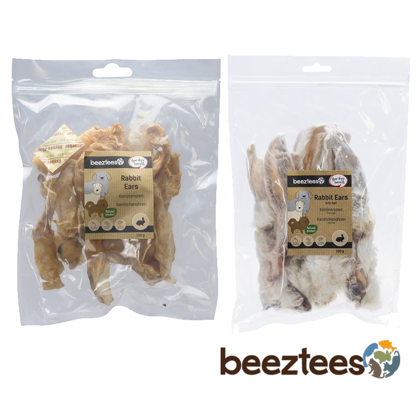 Huisdiervoordeelshop_Beeztees_hondensnacks_konijnenoren_met_en_zonder_haar - Huisdiervoordeelshop, de goedkope dierenwinkel. goedkope-aanbieding-actie-hondensnacks-volumevoordeel-volumepack-honden-snoepjes