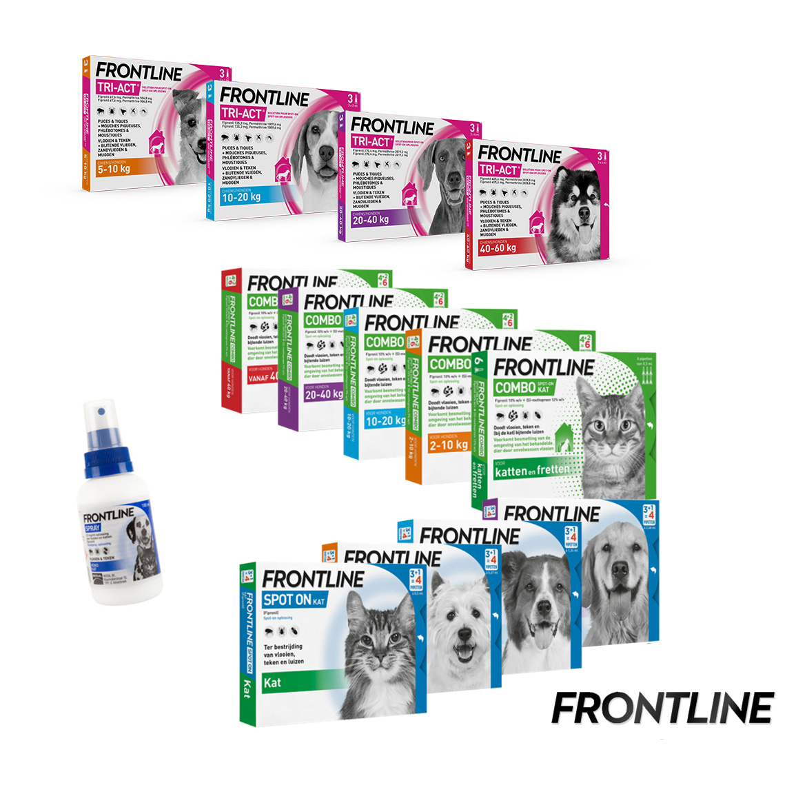 Huisdiervoordeelshop_Frontline - Huisdiervoordeelshop, de goedkope dierenwinkel. aanbieding-actie-goedkoop-frontline-combo-spot-on-vlooienmiddel