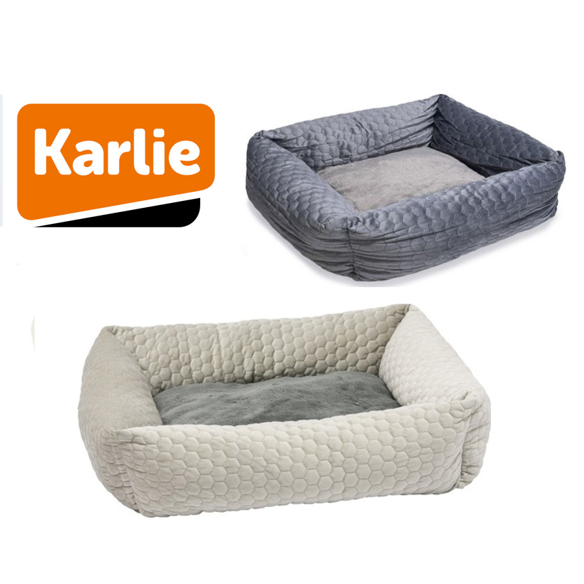 Huisdiervoordeelshop_Karlie_Velvet_ligmand_dieren_kussen - Huisdiervoordeelshop, de goedkope dierenwinkel. goedkope-aanbieding-velvet-honden-kattenmand