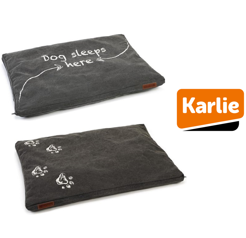 Huisdiervoordeelshop_Ligkussen_dorino_karlie - Huisdiervoordeelshop, de goedkope dierenwinkel. goedkope-aanbieding-actie-hondenligkussen-hondenkussen