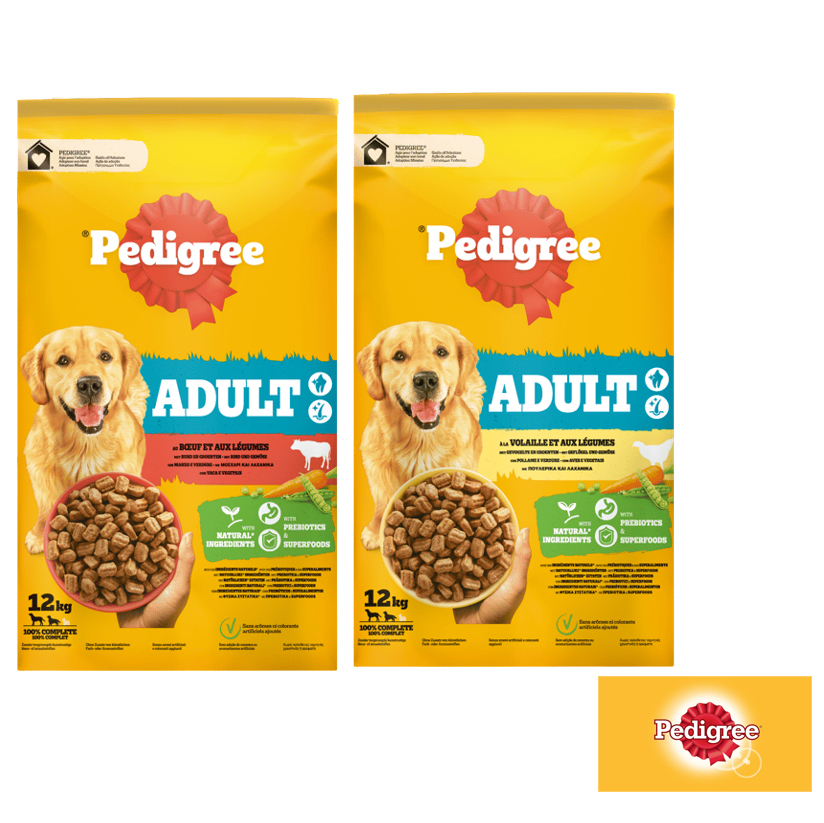 Huisdiervoordeelshop_Pedigree_hondenvoeding_12kg - Huisdiervoordeelshop, de goedkope dierenwinkel. aanbieding-actie-goedkope-hondenvoeding-honden-brokken-pedigree