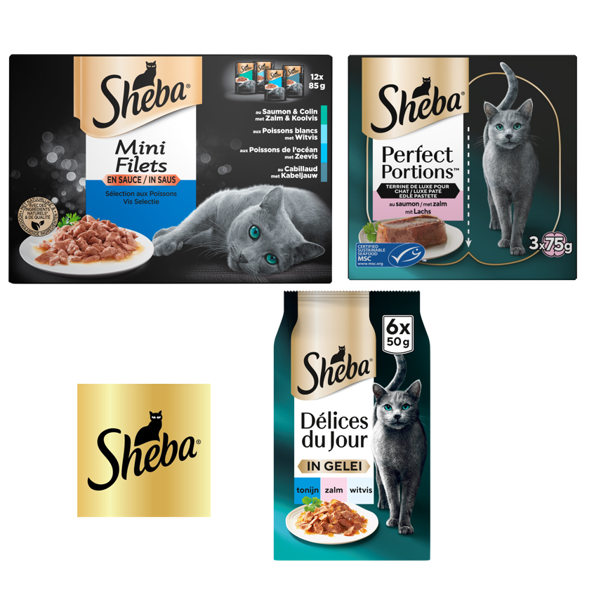Huisdiervoordeelshop_Sheba_natvoeding_kat_perfect-portions_delice-du-jour_mulitpacks - Huisdiervoordeelshop, de goedkope dierenwinkel. goedkoop-sheba-kattenvoeding-natvoer-delice-du-jour-multipack