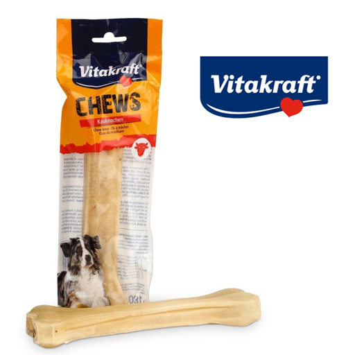 Huisdiervoordeelshop_Vitakraft_geperst_been_22_cm - Huisdiervoordeelshop, de goedkope dierenwinkel. goedkope-aanbieding-actie-hondensnack-geperst-buffelhuid-been