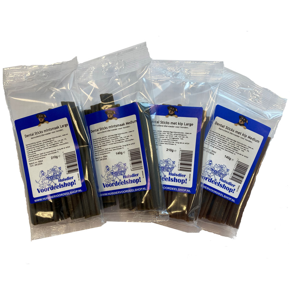 Huisdiervoordeelshop_hondensnacks_Dental_sticks - Huisdiervoordeelshop, de goedkope dierenwinkel. goedkope-aanbieding-actie-
