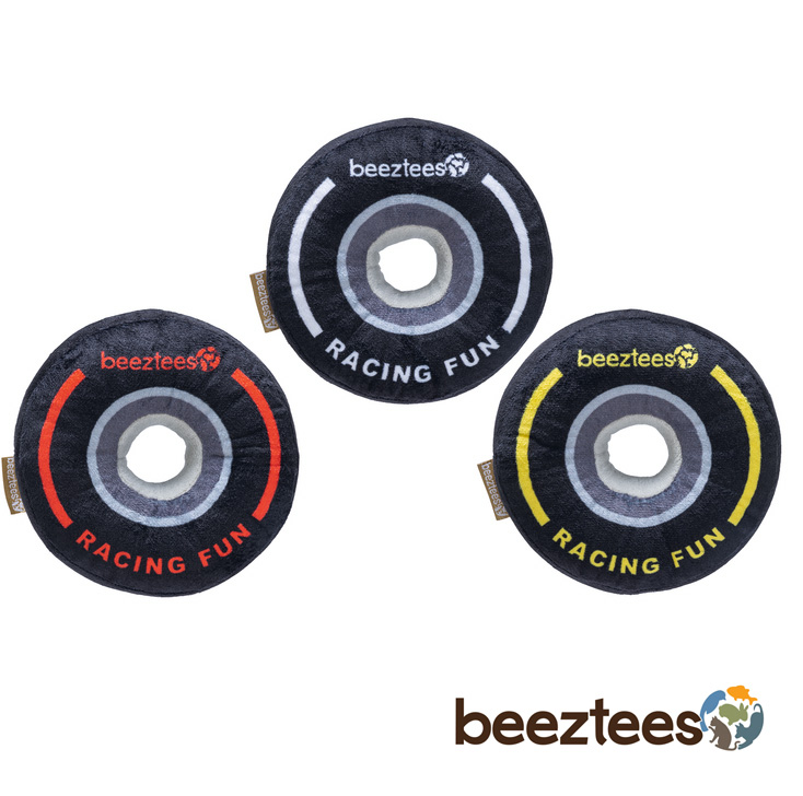Huisdiervoordeelshop_hondenspeelgoed_Beeztees_Pluche_racebanden - Huisdiervoordeelshop, de goedkope dierenwinkel. goedkoop-hondenspeeltje