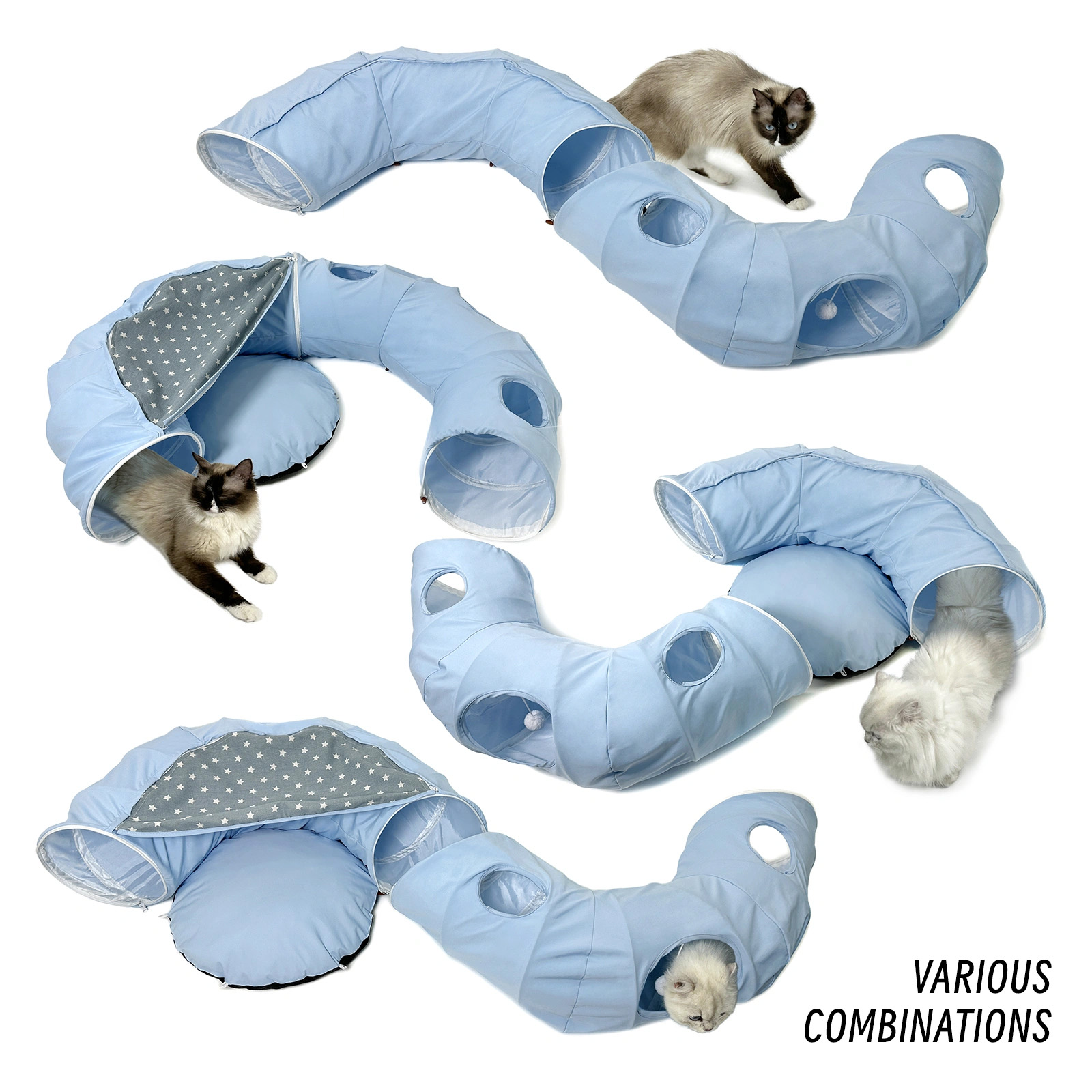 Huisdiervoordeelshop_jari_kattentunnel_en_mandje_in_1_mogelijkheden - Huisdiervoordeelshop, de goedkope dierenwinkel.