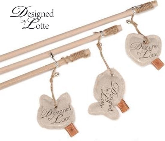 Huisdiervoordeelshop_kattenhengel_designed_by_lotte - Huisdiervoordeelshop, de goedkope dierenwinkel. goedkoop-actie-aanbieding-kattenspeelgoed-hengel
