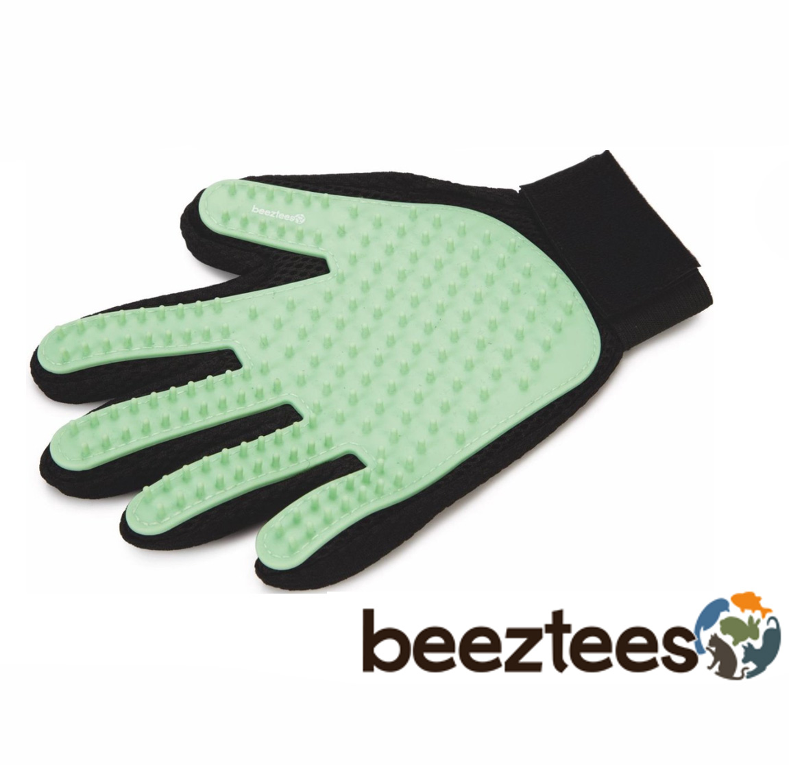 Huisdiervoordeelshop_verzorgingshandschoen_Beeztees_Rubby - Huisdiervoordeelshop, de goedkope dierenwinkel. aanbieding-goedkope-actie-verzorgings_handschoen-honden-katten