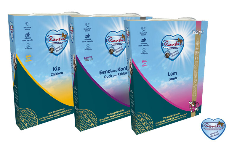 Renske natvoeding 395 gram - Huisdiervoordeelshop, de goedkope dierenwinkel. Goedkoop-renske-natvoeding-hondenvoeding