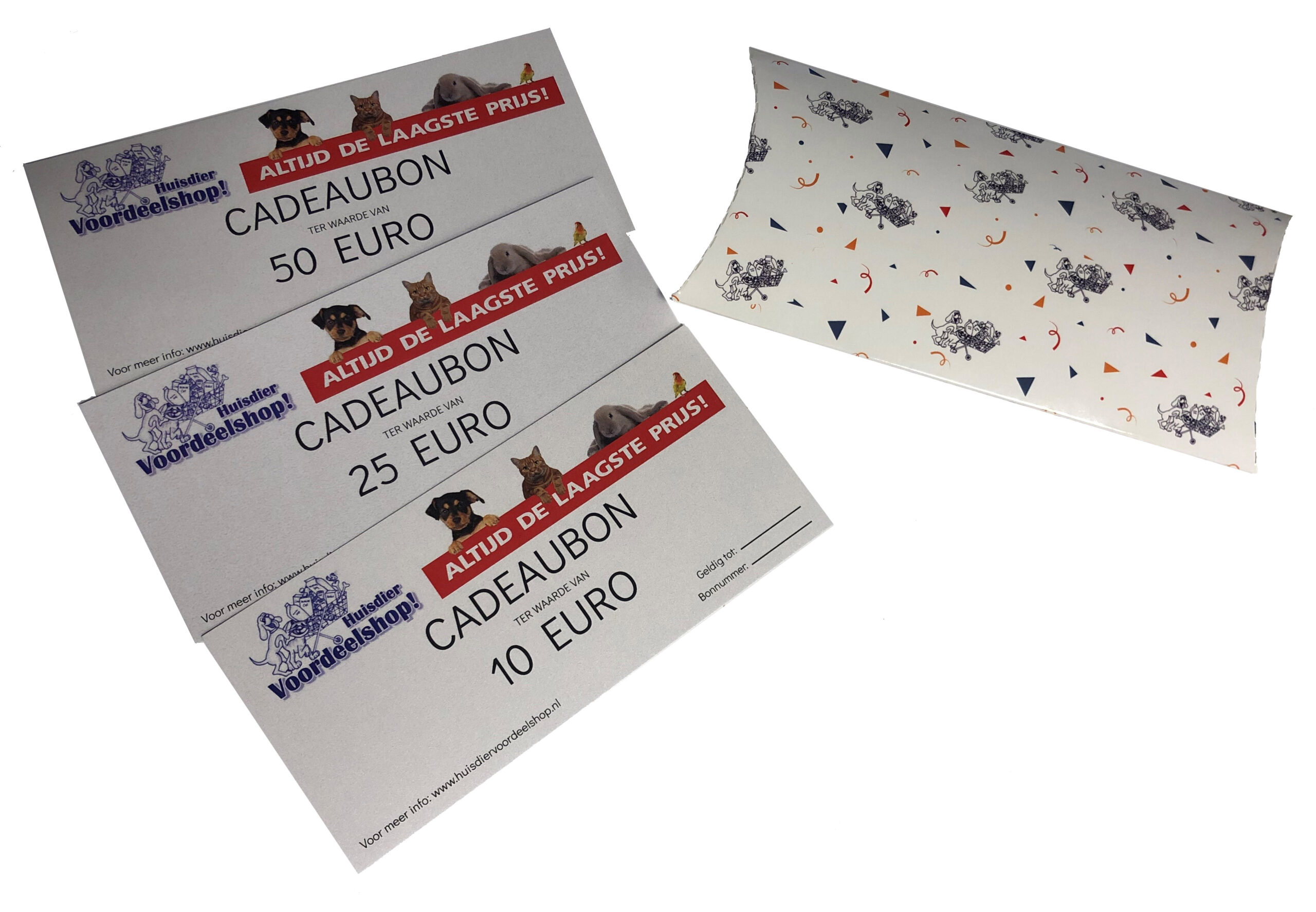 cadeaubon 2023 - Huisdiervoordeelshop, de goedkope dierenwinkel. goedkoop-cadeaubonnen-kerstcadeau