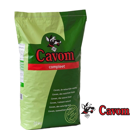 cavom-compleet 20 kg - Huisdiervoordeelshop, de goedkope dierenwinkel. goedkoop-cavom-hondenvoeding-compleet
