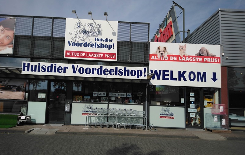 Huisdiervoordeelshop is de goedkoopste dierenwinkel in Zwolle.